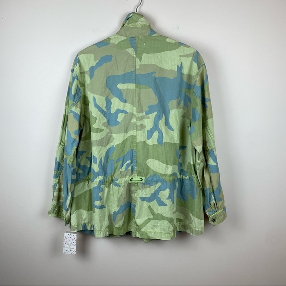 NWT Free People Lead the Way Cotton Utility Cargo Jacket - Picture 2 of 9